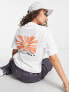Фото #4 товара Farah Venice boyfriend fit t-shirt in white with back print
