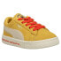 Фото #2 товара Puma Suede Triplex Lace Up Toddler Boys Yellow Sneakers Casual Shoes 382841-01
