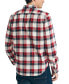 Фото #2 товара Men's Double Pocket Plaid Flannel Shirts