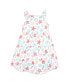 Baby Girls Cotton Dresses, Multicolor Sea Shells