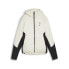 Фото #1 товара Puma Seasons Hybrid Primaloft Full Zip Jacket Womens White Casual Athletic Outer