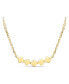 Фото #1 товара Clover Chain Necklace in 14K Gold, 16 in adj to 18 in, approx. 4.3 grams