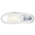 Puma Mayze Thrifted Perforated Logo Platform Womens White Sneakers Casual Shoes