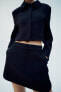 Фото #2 товара Мини-юбка ZARA с боковыми разрезами