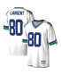 Фото #4 товара Men's Steve Largent White Seattle Seahawks Legacy Replica Jersey