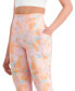Women's Printed Cropped Compression Leggings, Created for Macy's