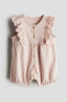 Фото #1 товара Cotton Romper Suit with Eyelet Embroidery