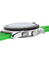 ფოტო #4 პროდუქტის Men's Swiss Chronograph Pacific Diver Green Rubber Strap Watch 44mm