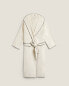 (320 gxm²) cotton bathrobe with overlock