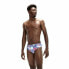 Men’s Bathing Costume Speedo Allover Brief Blue