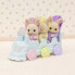 EPOCH Sylvanian Families Triplets Bath Time Figures