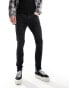 Фото #5 товара Dr Denim Chase skinny fit jeans in dark worn black