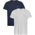 ფოტო #1 პროდუქტის TOMMY JEANS Slim short sleeve T-shirt 2 units