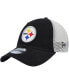 Фото #1 товара Men's Black, Natural Pittsburgh Steelers Loyal 9Twenty Trucker Snapback Hat