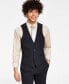 Фото #1 товара Men's Slim-Fit Wool Suit Vest, Created for Macy's