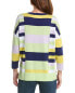 Фото #2 товара Edinburgh Knitwear Bold Stripe Sweater Women's