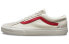 Кеды VANS Style 36 Marshmallow Racing Red (Белый)