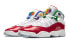 Air Jordan 6 Rings Multicolor CW7004-100 Sneakers