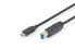 Фото #3 товара DIGITUS USB Type-C connection cable, Type-C to B