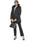 Фото #6 товара Women's Faux-Fur-Trim Hooded Puffer Coat, Created for Macy's