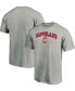 Men's Heathered Gray Cleveland Indians Heart Soul T-shirt