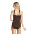 Фото #7 товара Women's High Neck to One Shoulder Multi Way One Piece Swimsuit