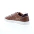 Фото #10 товара Bruno Magli Dante BM2DANB8 Mens Brown Leather Lace Up Lifestyle Sneakers Shoes 7