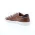 Фото #8 товара Bruno Magli Dante BM2DANB8 Mens Brown Leather Lace Up Lifestyle Sneakers Shoes 7