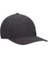 Фото #3 товара Men's Heathered Charcoal Corp Textured Tri-Blend Flex Fit Hat