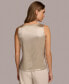 Фото #2 товара Women's Satin Scoop-Neck Tank