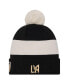 Фото #1 товара Men's Black LAFC 2024 Kick Off Collection Cuffed Knit Hat with Pom