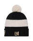 ფოტო #1 პროდუქტის Men's Black LAFC 2024 Kick Off Collection Cuffed Knit Hat with Pom