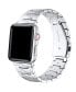 ფოტო #1 პროდუქტის Unisex Scarlett Stainless Steel Band for Apple Watch Size- 42mm,44mm,45mm,49mm