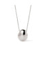 Фото #1 товара Silver Pendant Necklace - Pebble Mini Silver