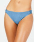 Фото #2 товара California 262346 Women Waves Juniors' Hipster Bikini Bottoms Swimwear Size XL