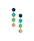 ფოტო #1 პროდუქტის Four the Money Glass Earrings