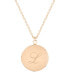Фото #1 товара brook & york 14K Rose Gold Plated Isla Initial Long Locket Necklace