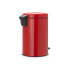 Фото #4 товара Brabantia 112003 - 12 L - Round - Red - Plastic - Pedal - 25.1 cm