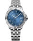 ფოტო #1 პროდუქტის Men's Swiss Tango Stainless Steel Bracelet Watch 41mm 8160-ST-00508