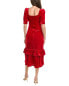 Фото #2 товара Rachel Parcell Velvet Midi Dress Women's