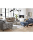 Фото #6 товара CLOSEOUT! Locasta 58" Tufted Leather Loveseat, Created for Macy's