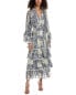 Фото #1 товара Beulah Tiered Maxi Dress Women's Blue All