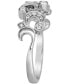 ფოტო #2 პროდუქტის Vanilla Diamond Filigree Ring (1/6 ct. t.w.) in Platinum