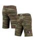 ფოტო #1 პროდუქტის Men's Camo Distressed Florida State Seminoles Victory Lounge Shorts