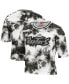Фото #2 товара Women's Black, White Toronto Raptors Hardwood Classics Tie-Dye Cropped T-shirt