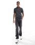 Фото #8 товара Jack & Jones Essentials jersey polo in grey melange