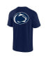 Фото #3 товара Men's and Women's Navy Penn State Nittany Lions Super Soft Short Sleeve T-shirt