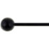 Фото #2 товара Барабанные палочки Lefima 501S с крюком черного цвета