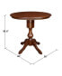 36" Round Top Pedestal Table