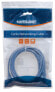 Фото #3 товара Intellinet Network Patch Cable - Cat6 - 1.5m - Blue - CCA - U/UTP - PVC - RJ45 - Gold Plated Contacts - Snagless - Booted - Lifetime Warranty - Polybag - 1.5 m - Cat6 - U/UTP (UTP) - RJ-45 - RJ-45